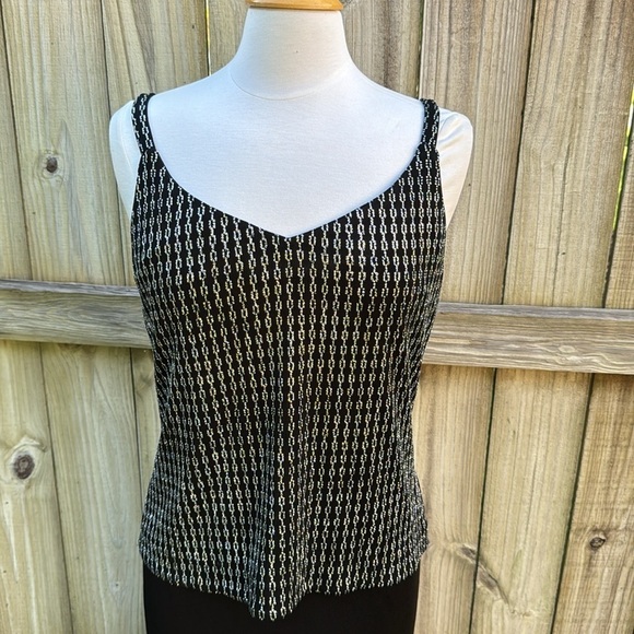 Alex Evenings black and silver maxi gown, size 10 - Picture 2 of 7